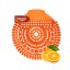 Vscent illatú piszoárszűrő V907 - Orange