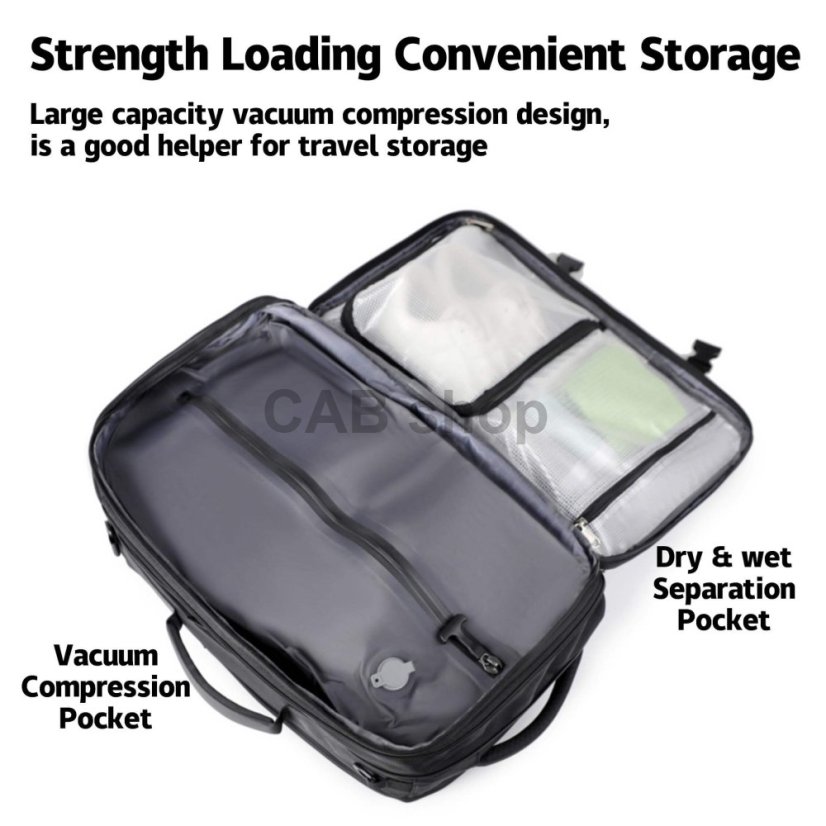 Batoh cestovný  vakuový Focus 001