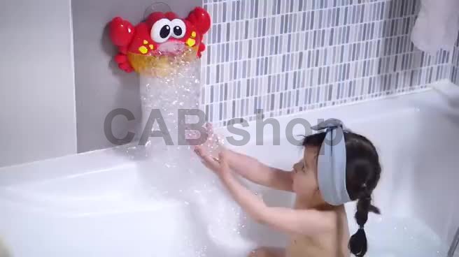 Mehurček v kopeli dela mehurčke pene
