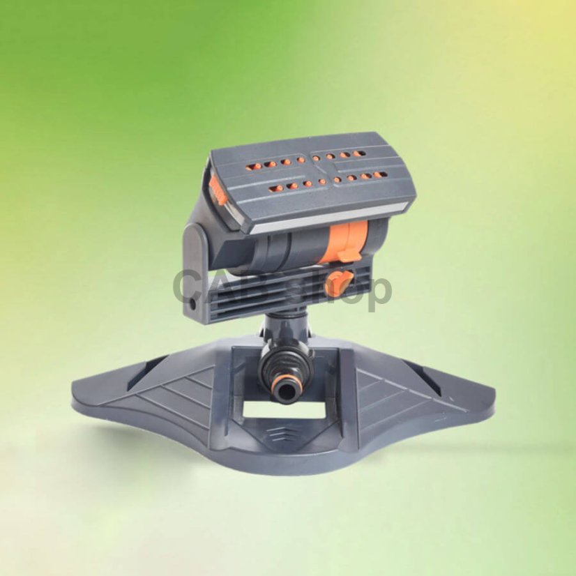 Oszcilláló permetező 16 fúvókával – állítható hatótávolság