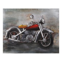 Obraz z motywem motocykla 120x95cm