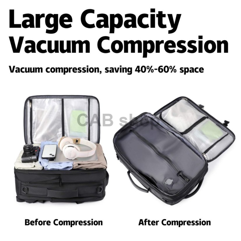 Batoh cestovný  vakuový Focus 001